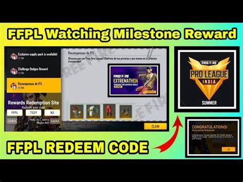 FFPL Live Watching Milestone Reward Free BreakDancer Bundle Free