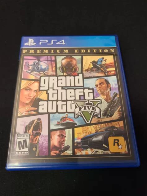 Grand Theft Auto V Premium Online Edition Gta V Sony Playstation