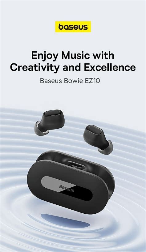 Baseus Couteurs Sans Fil Bowie Tws Bluetooth Charge Rapide