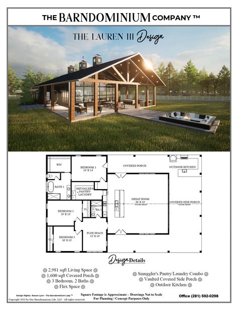 Barndominium Floor Plans Stock And Custom