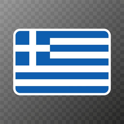 Greece flag, official colors and proportion. Vector illustration ...