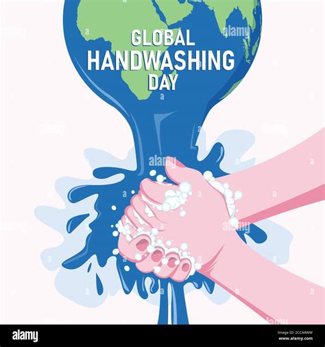 Global Hand Washing Day Illustration Stock Vector Image Art Alamy