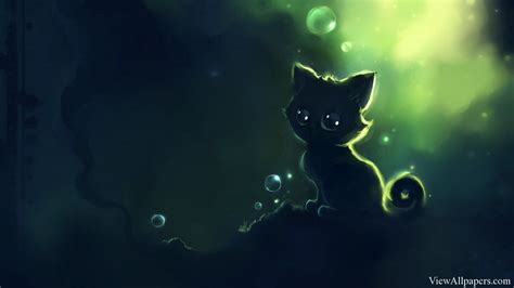 Aesthetic Anime Pc Cat Wallpapers Wallpaper Cave