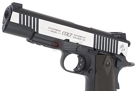 Cybergun Colt Rail Co Gbb Pistol Dual Tone Buy Airsoft Gas