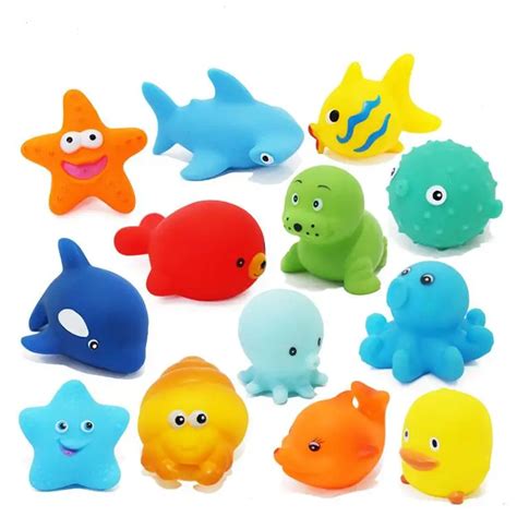 5pcslot Bath Toys In The Barthroom Kids Water Toys For Children Soft