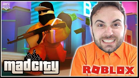 Fugir Da Pris O Primeira Vez Em Mad City No Roblox Big Boss Youtube