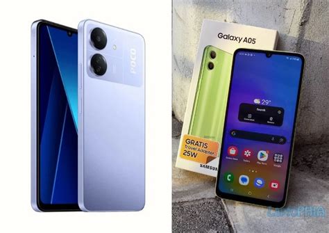 Duel Poco C65 Vs Samsung Galaxy A05 Harga Sama Mana Yang Lebih Unggul