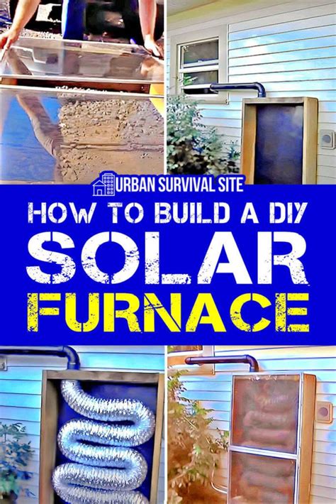 How to Build a DIY Solar Furnace | Diy solar, Solar energy for home ...