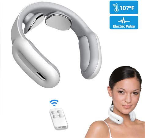 Neck Massager,Intelligent Portable Neck Massage with Heat Cordless