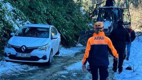 Yaylada mahsur kalan yabancı uyruklu 2 kişi kurtarıldı Son Dakika