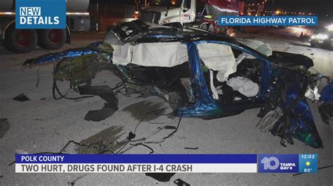 Fhp Car Going 130 Mph On I 4 Crashes Breaks Apart