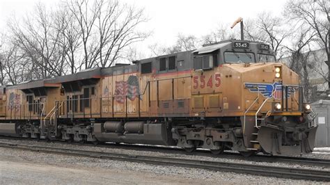 Up Power Leads Cpkc Grain Train Davenport Ia Youtube