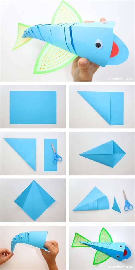 Pez En Papel Origami A Guide For Beginners Easy Origami Tutorial