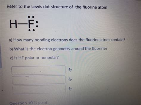 Lewis Dot Diagram For Fluorine