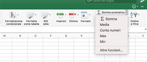 Somma Excel Corso Di Excel