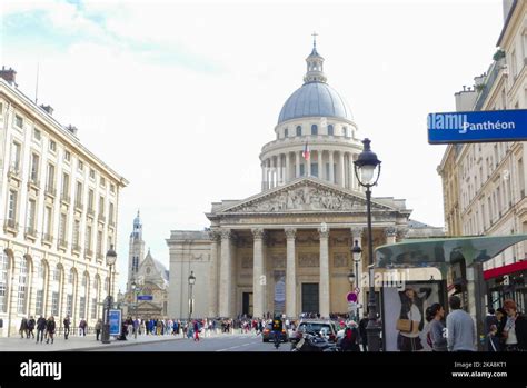 París Francia Octubre 30 2022 Famosa iglesia el Panteón que data