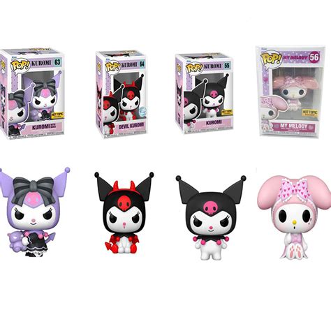 Funko Pop Sanrio Devil Kuromi 55 63 64 Figura De Acción Exclusiva