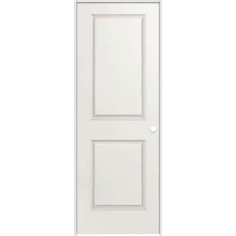 Masonite 28 Inch X 80 Inch X 4 9 16 Inch Rab 2 Panel Hollow Core Single Prehung Interior D