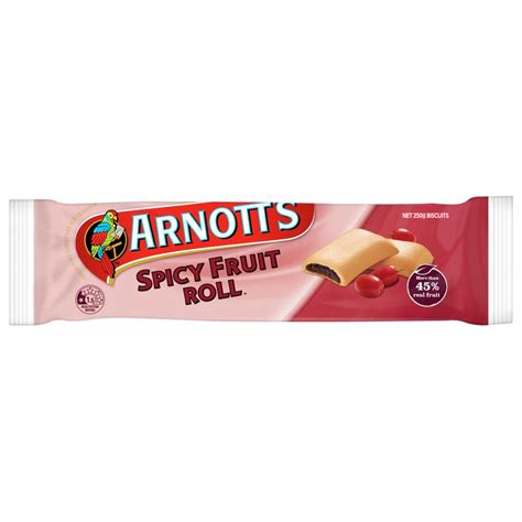 Arnotts Spicy Fruit Roll 250g Winc