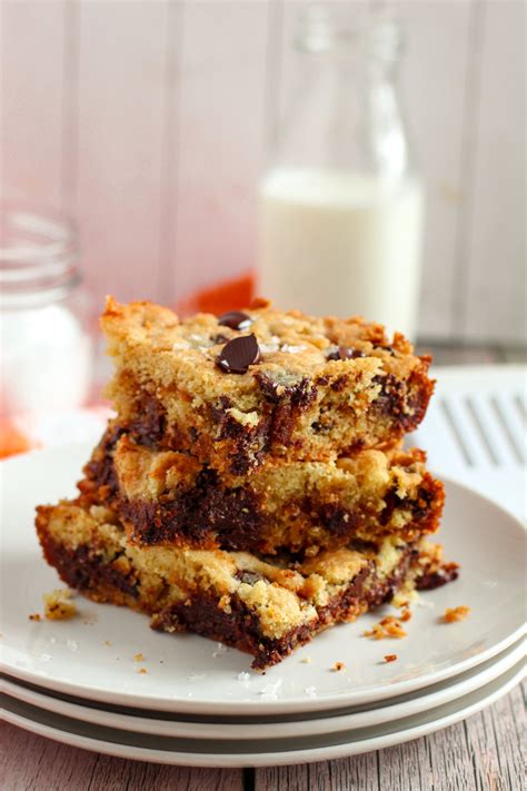 Salted Caramel Chocolate Chip Cookie Bars Recipe