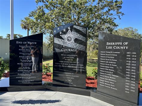 Lee County Sheriff’s Office-Fallen Deputies Memorial | Picture This On