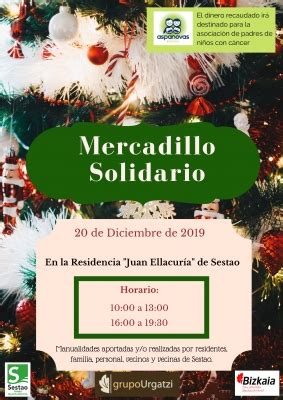 La Residencia Municipal De Sestao Organizar Un Mercadillo Solidario A