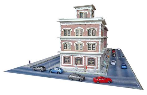 Printable HO scale buildings - Model railroad layouts plansModel ...