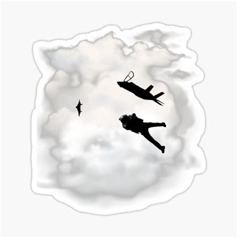 "rendezook battlefield only moments rocket launcher jet" Sticker for ...