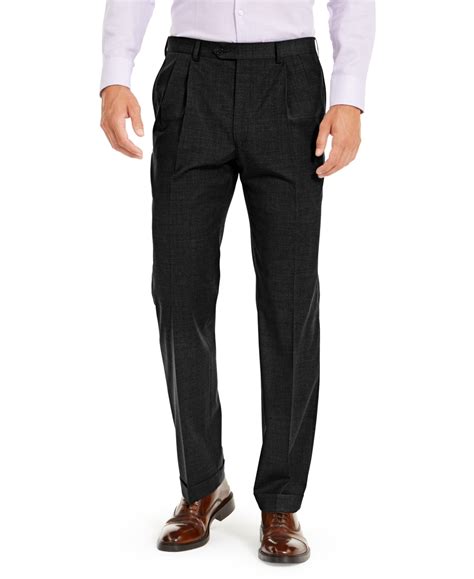 Lauren Ralph Lauren Mens Wool Blend Classic Fit Ultraflex Stretch