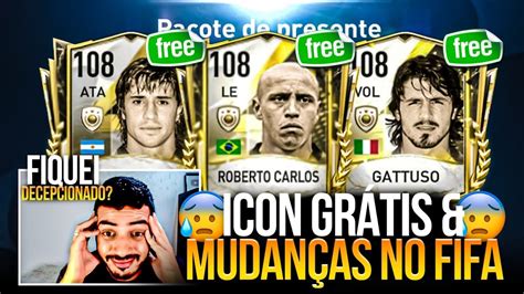 ICONS TOPS GRÁTIS 15 ATUALIZAÇÕES NO FIFA NOVO JOGO CONFIA