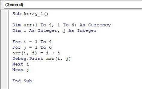 How To Create An Array In Excel Vba At Billy Lacy Blog