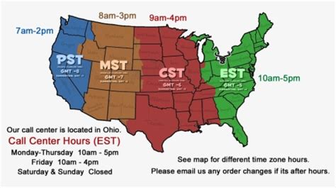 Gmt Time Zone Map Usa Printable