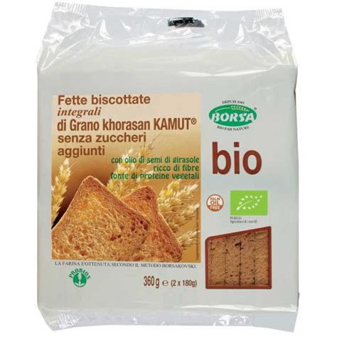 Wholemeal Rusks Of Kamut Probios G Farmacia Loreto