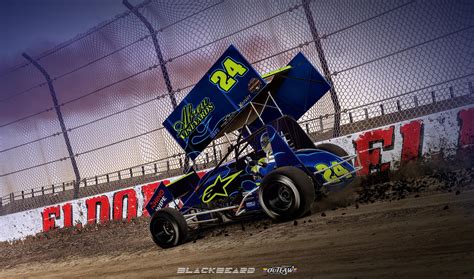 Authentic 2018 Rico Abreu Sprint Car by Adam Heili - Trading Paints