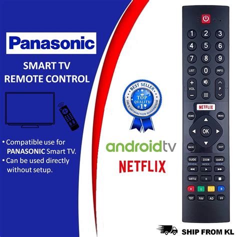 Panasonic Compatible For Pana Sonic Smart Tv Remote Control Netflix