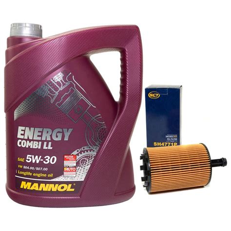 Motoröl Motor Öl MANNOL Energy Combi LL 5W 30 API SN 5 Liter mit 35 95