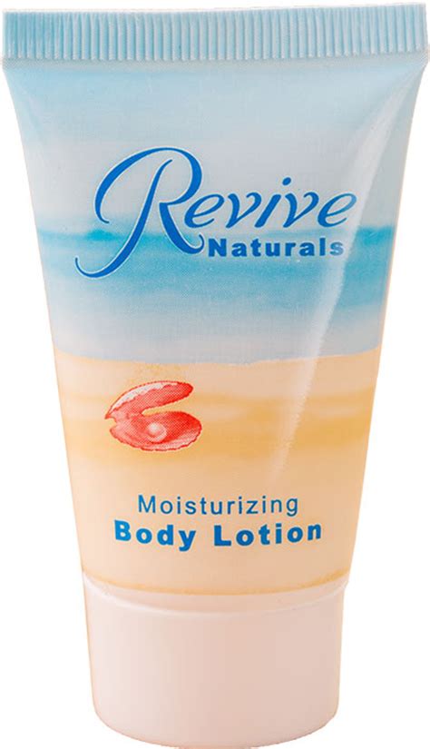 Revive Naturals Body Lotion 1 Oz Tube Case Of 300 Hotel Body Lotion