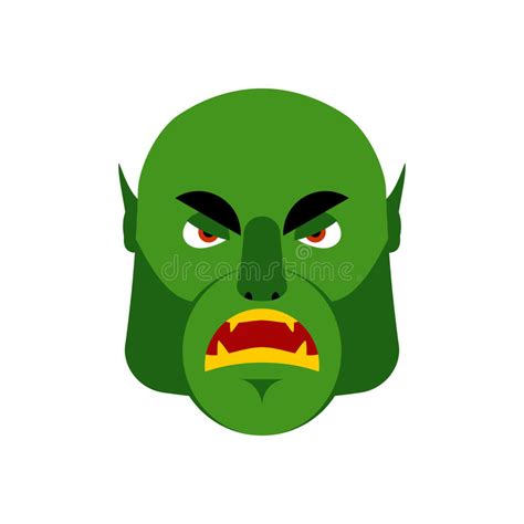 Goblin Green Freak Vector Illustration Stock Photo Illustration Of