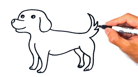 Cómo dibujar un Perro Muy Fácil | Dibujo de Perro - Çocuk Gelişimi ...