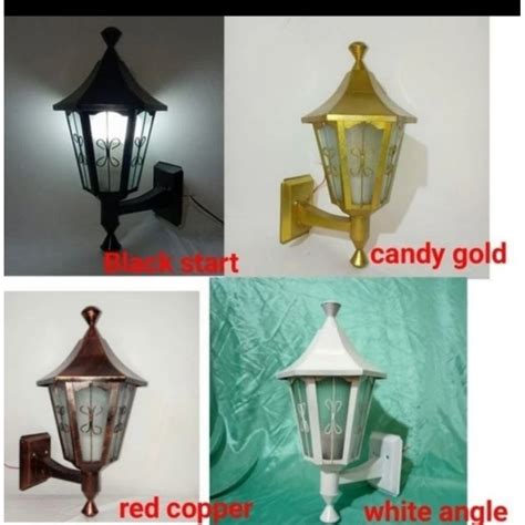 Jual Kap Lampu Hias Tempel Dinding Minimalis Klasik Langsung Pusat