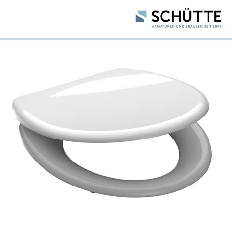 Sch Tte Duroplast Wc Sitz White Mit Absenkautomatik Und