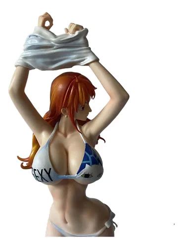 Figura De Coleccion Nami La Gata Ladrona One Piece 35cm Meses Sin