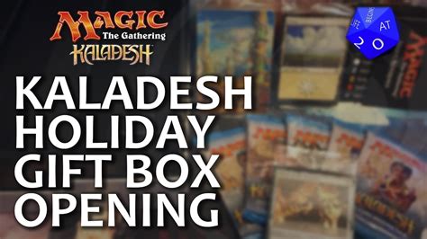 Kaladesh Holiday T Box Opening Perfect Mtg T For Xmas Youtube