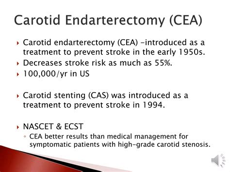 Anesthesia For Carotid Endarterectomy Risks Benefits Alternatives Ppt