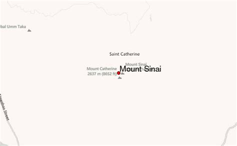 Mount Sinai Mountain Information