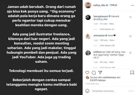 Sikap Bijak Raditya Dika Tanggapi Viral Babi Ngepet