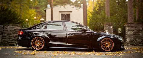 X Resolution Black Sedan Audi Stance Car Hd Wallpaper