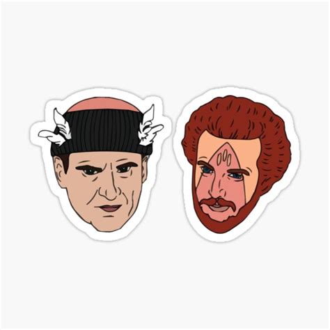 Home Alone Wet Bandits Sticker For Sale By Generalaladeen Redbubble