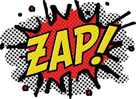 Zap comic book style, ZAP ZAP ZAP ZAP T-Shirt Design By Jonathan Bybee ...