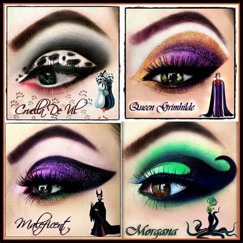 Disney Villain Inspired Disney Eye Makeup Disney Inspired Makeup Disney Makeup